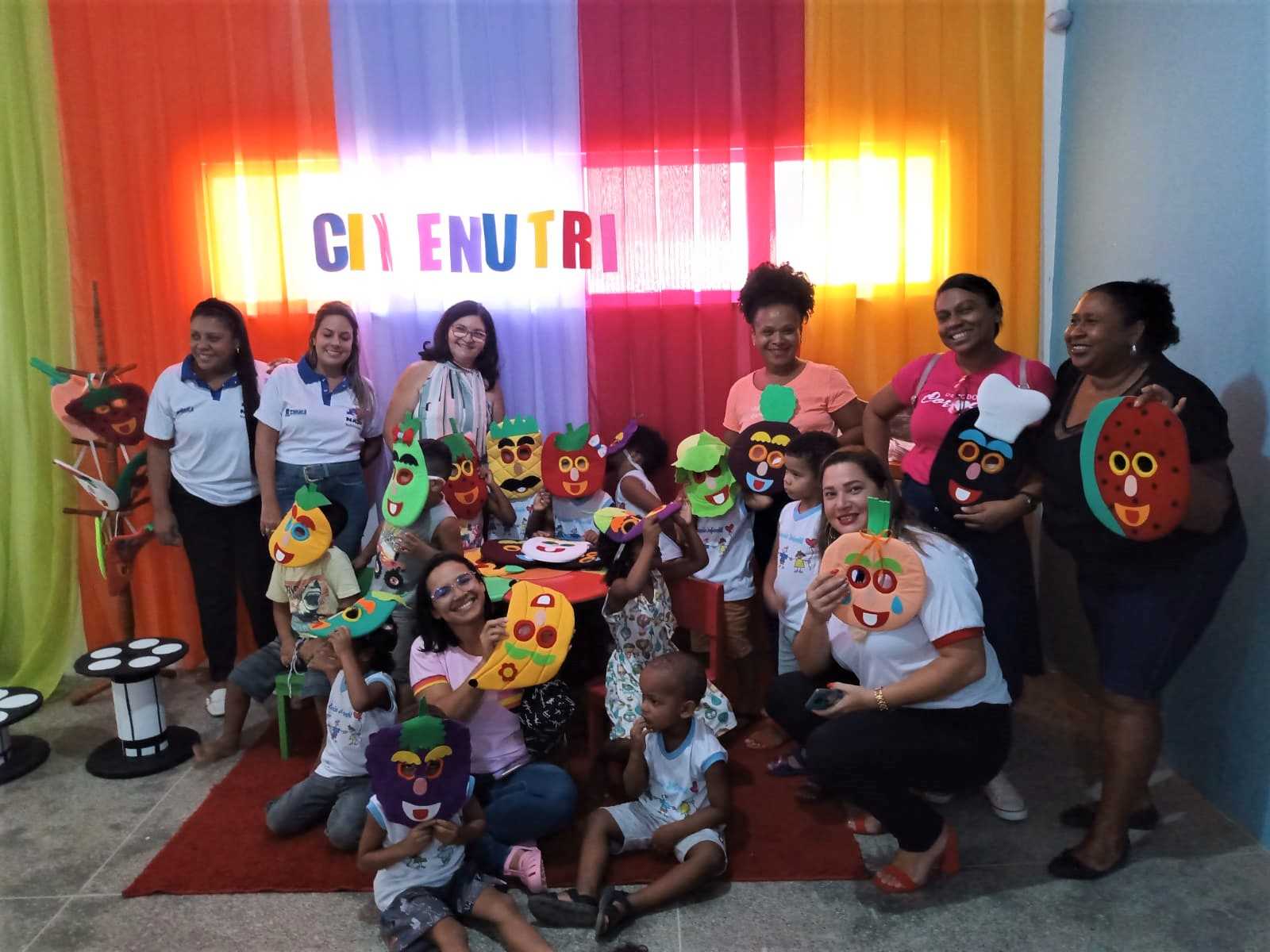 Camacã: O NASF comemorou o dia da Nutrição com diversão e aprendizado para alunos das creches
